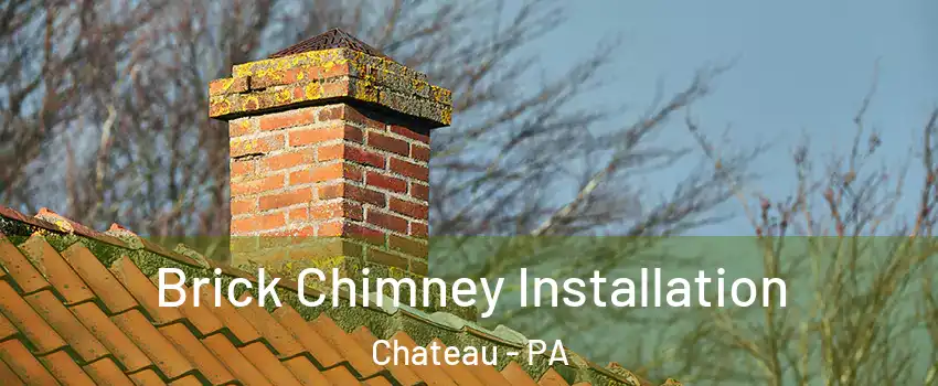 Brick Chimney Installation Chateau - PA