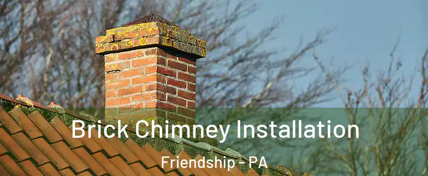 Brick Chimney Installation Friendship - PA