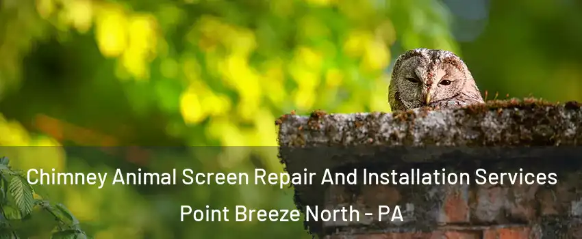 Chimney Animal Screen Repair And Installation Services Point Breeze North - PA