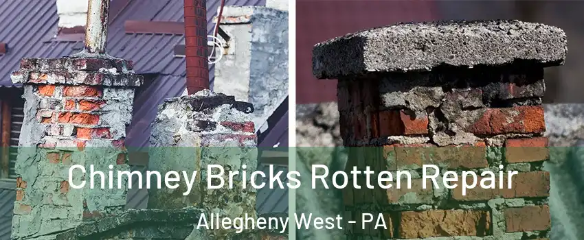 Chimney Bricks Rotten Repair Allegheny West - PA