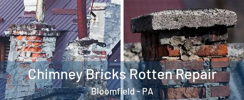 Chimney Bricks Rotten Repair Bloomfield - PA