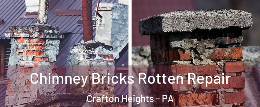 Chimney Bricks Rotten Repair Crafton Heights - PA