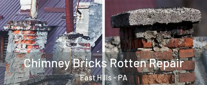 Chimney Bricks Rotten Repair East Hills - PA
