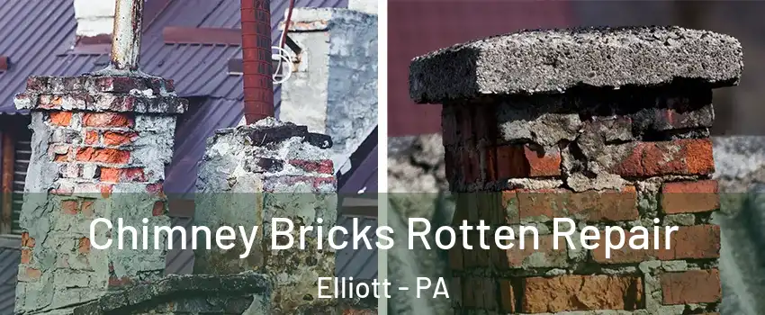 Chimney Bricks Rotten Repair Elliott - PA