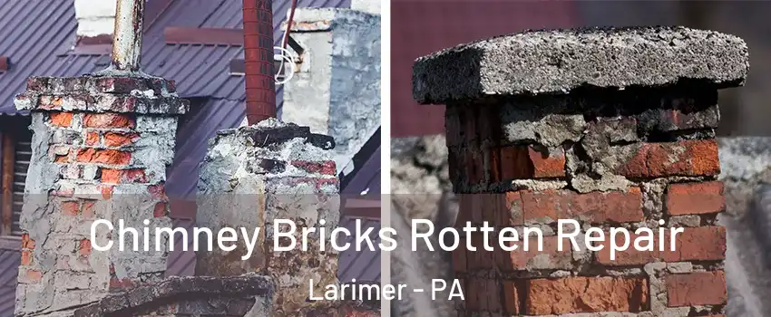 Chimney Bricks Rotten Repair Larimer - PA