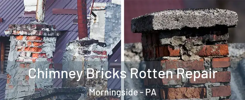 Chimney Bricks Rotten Repair Morningside - PA