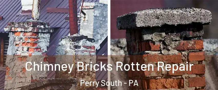 Chimney Bricks Rotten Repair Perry South - PA