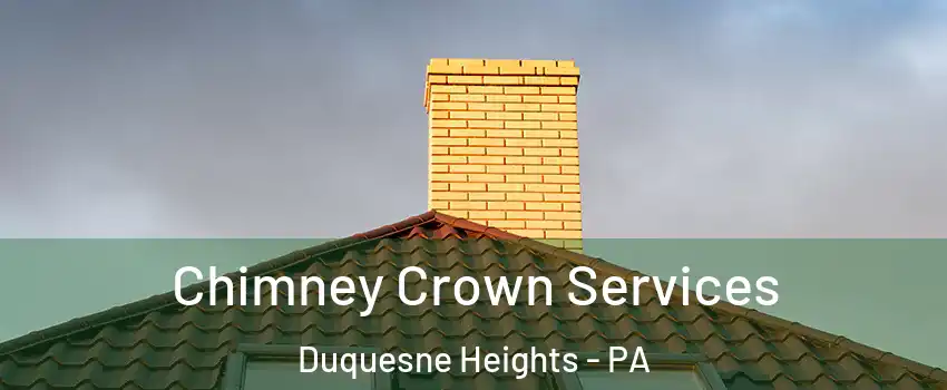 Chimney Crown Services Duquesne Heights - PA