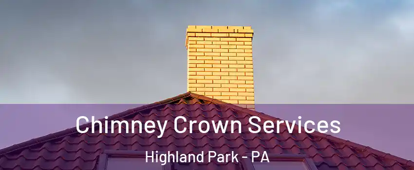 Chimney Crown Services Highland Park - PA