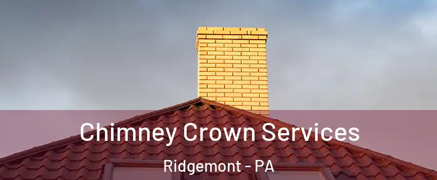 Chimney Crown Services Ridgemont - PA
