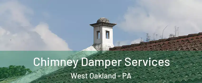 Chimney Damper Services West Oakland - PA