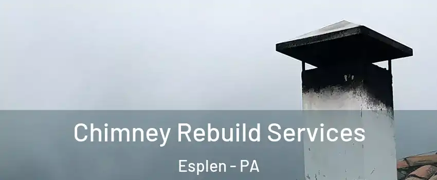 Chimney Rebuild Services Esplen - PA