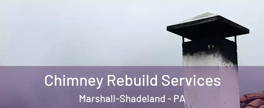 Chimney Rebuild Services Marshall-Shadeland - PA