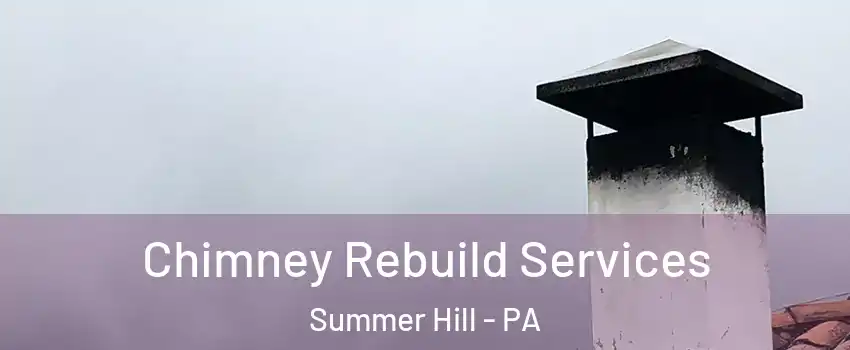 Chimney Rebuild Services Summer Hill - PA