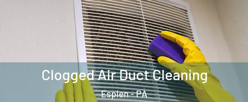 Clogged Air Duct Cleaning Esplen - PA