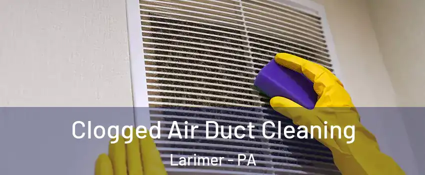 Clogged Air Duct Cleaning Larimer - PA