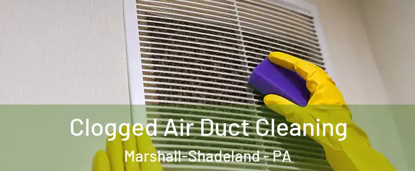 Clogged Air Duct Cleaning Marshall-Shadeland - PA