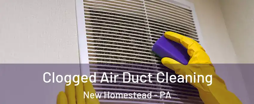 Clogged Air Duct Cleaning New Homestead - PA