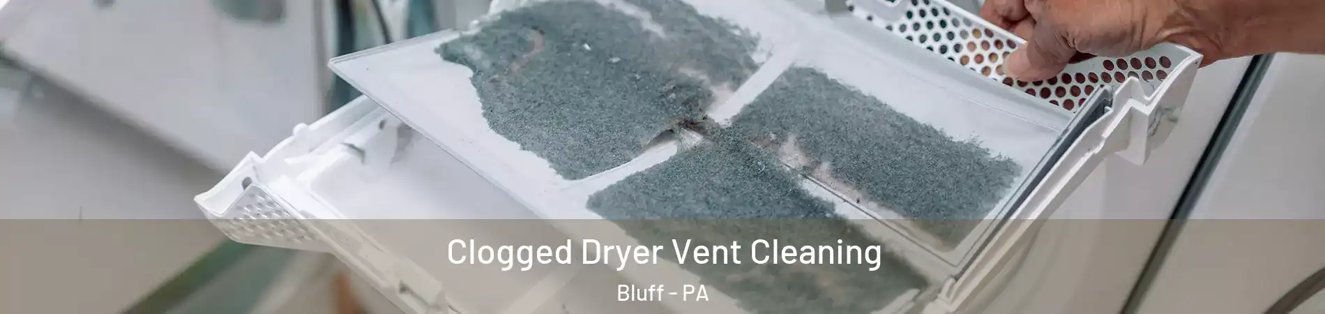 Clogged Dryer Vent Cleaning Bluff - PA