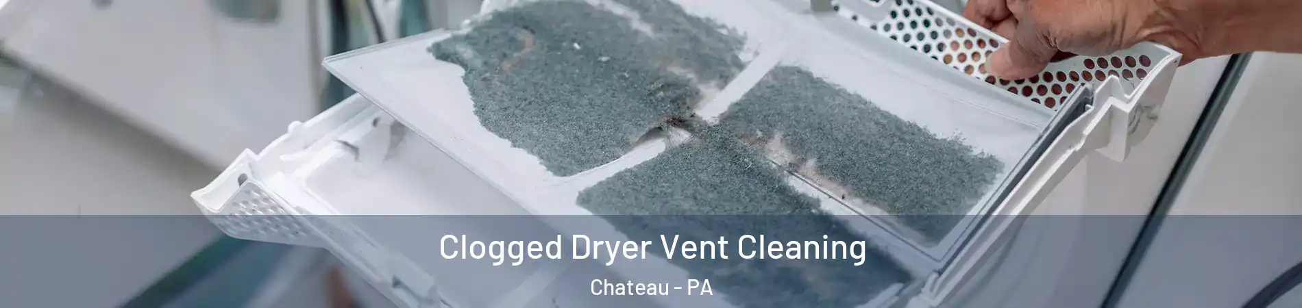 Clogged Dryer Vent Cleaning Chateau - PA