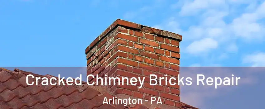 Cracked Chimney Bricks Repair Arlington - PA