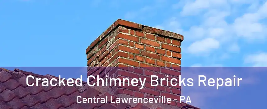Cracked Chimney Bricks Repair Central Lawrenceville - PA
