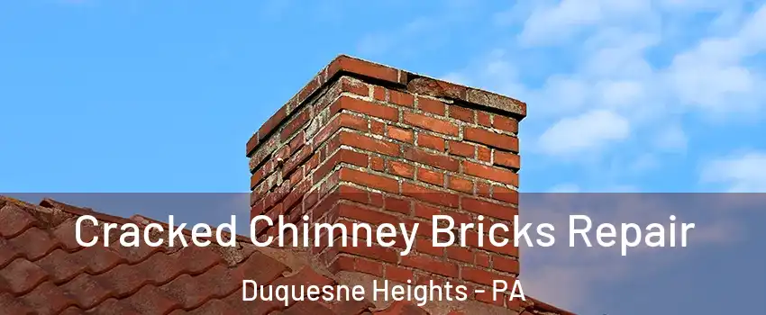 Cracked Chimney Bricks Repair Duquesne Heights - PA