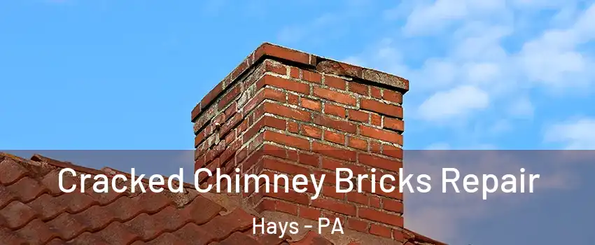 Cracked Chimney Bricks Repair Hays - PA