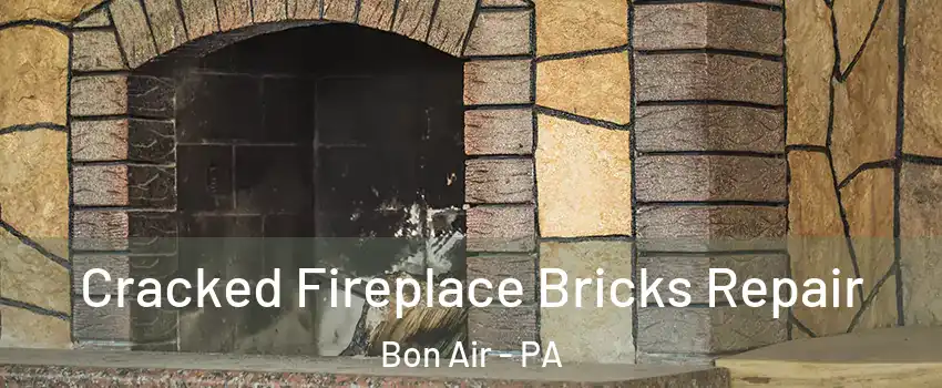 Cracked Fireplace Bricks Repair Bon Air - PA