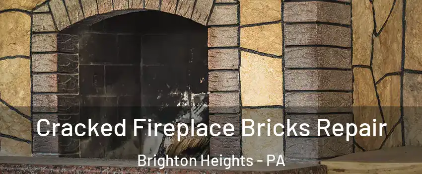 Cracked Fireplace Bricks Repair Brighton Heights - PA