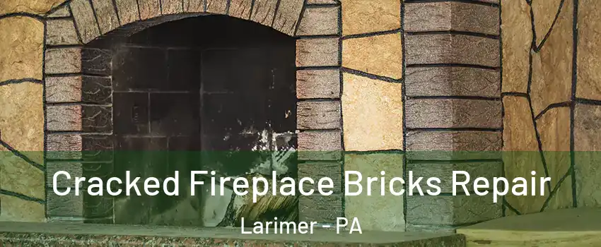 Cracked Fireplace Bricks Repair Larimer - PA