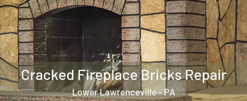 Cracked Fireplace Bricks Repair Lower Lawrenceville - PA