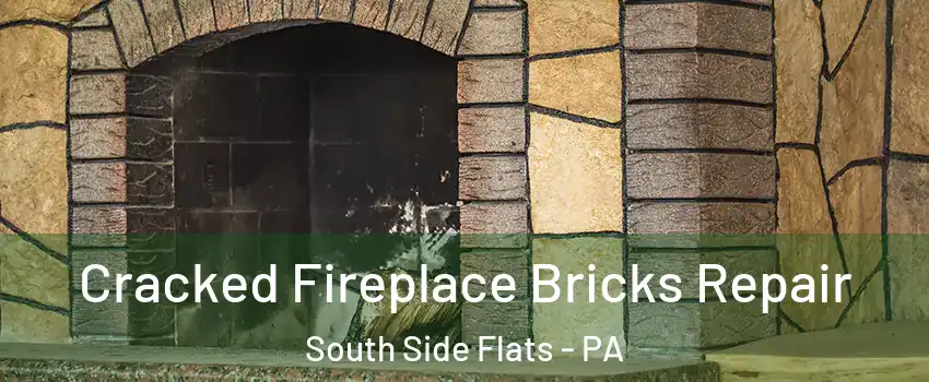 Cracked Fireplace Bricks Repair South Side Flats - PA