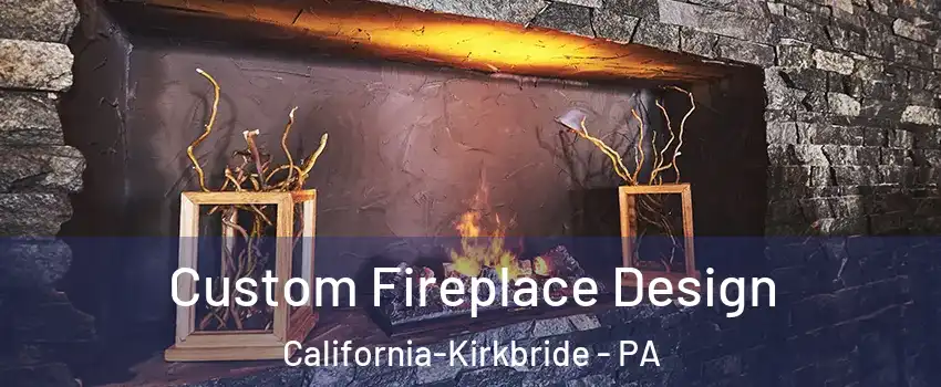 Custom Fireplace Design California-Kirkbride - PA