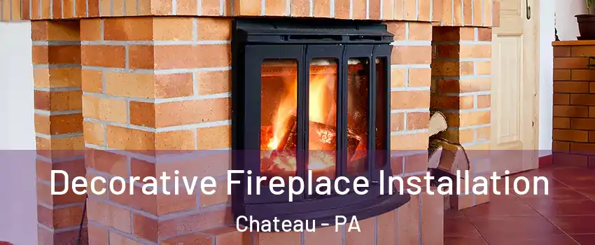 Decorative Fireplace Installation Chateau - PA