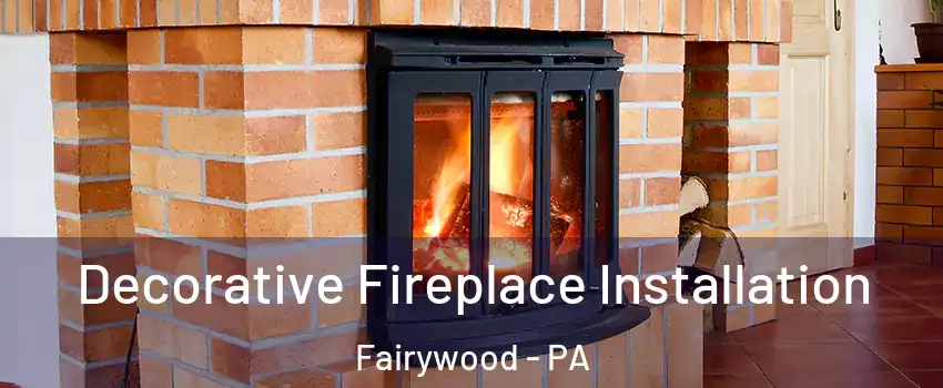 Decorative Fireplace Installation Fairywood - PA