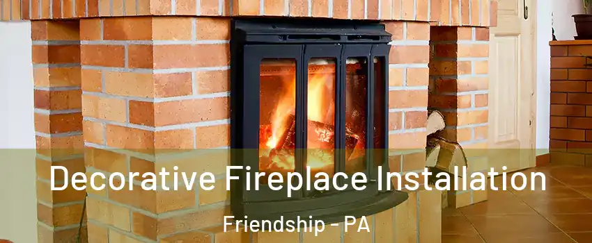 Decorative Fireplace Installation Friendship - PA