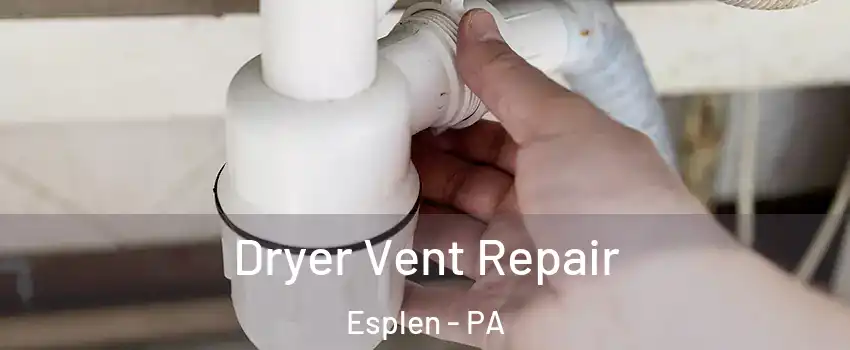 Dryer Vent Repair Esplen - PA