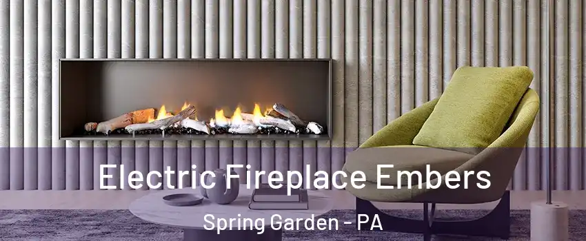 Electric Fireplace Embers Spring Garden - PA
