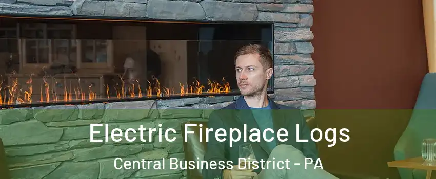 Electric Fireplace Logs Central Business District - PA
