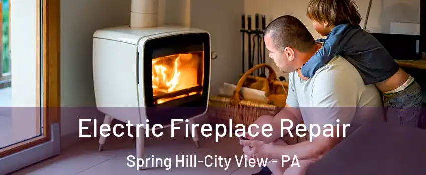 Electric Fireplace Repair Spring Hill-City View - PA