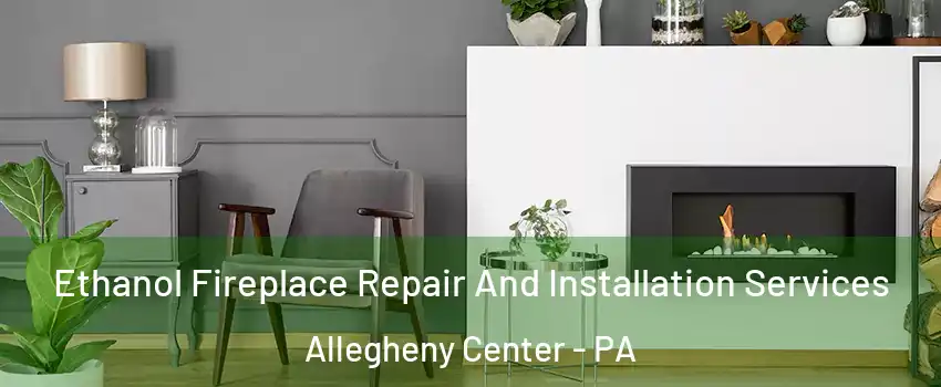 Ethanol Fireplace Repair And Installation Services Allegheny Center - PA
