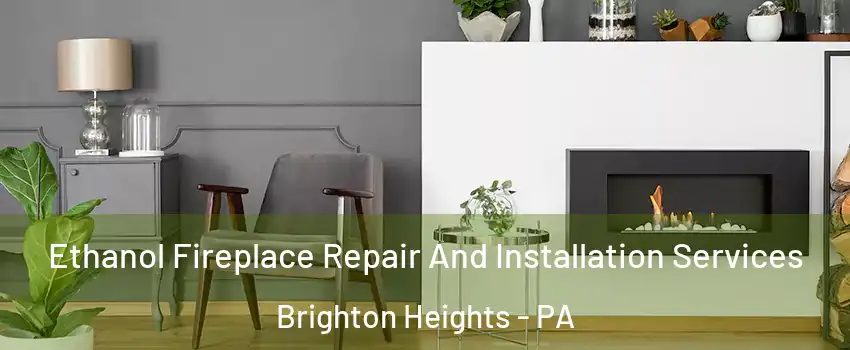 Ethanol Fireplace Repair And Installation Services Brighton Heights - PA