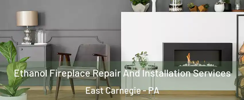 Ethanol Fireplace Repair And Installation Services East Carnegie - PA