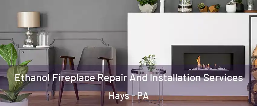 Ethanol Fireplace Repair And Installation Services Hays - PA