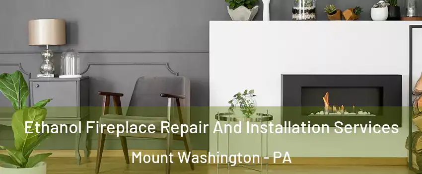 Ethanol Fireplace Repair And Installation Services Mount Washington - PA