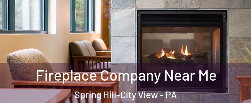 Fireplace Company Near Me Spring Hill-City View - PA