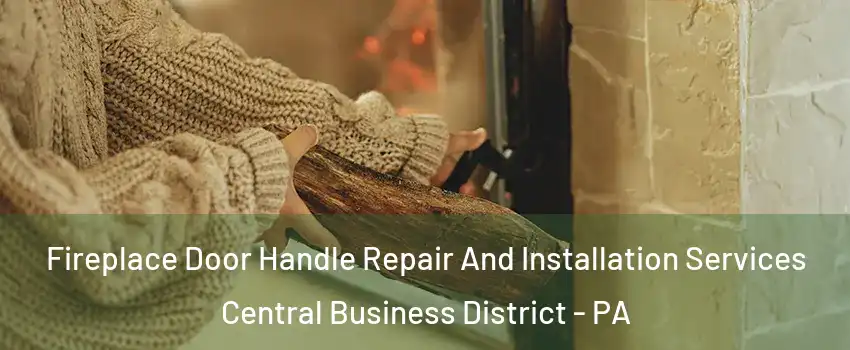 Fireplace Door Handle Repair And Installation Services Central Business District - PA
