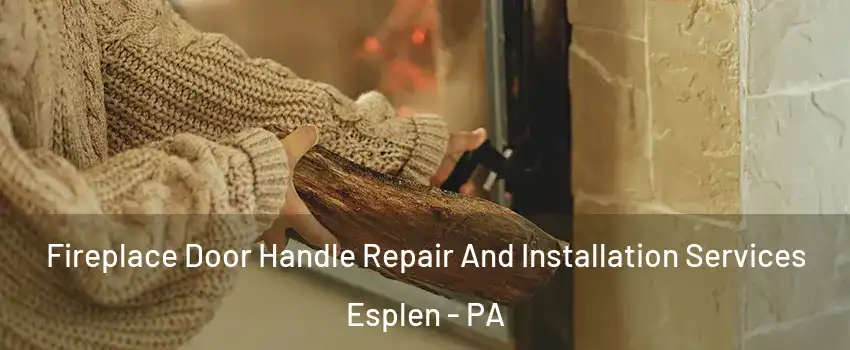 Fireplace Door Handle Repair And Installation Services Esplen - PA