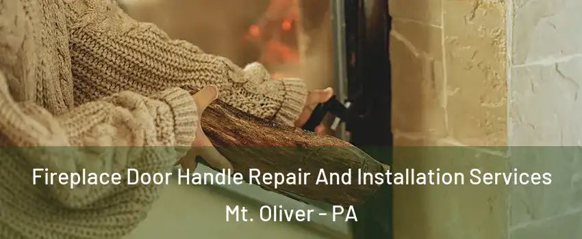 Fireplace Door Handle Repair And Installation Services Mt. Oliver - PA